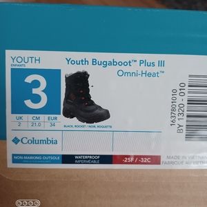 Youth Columbia Winter Boots